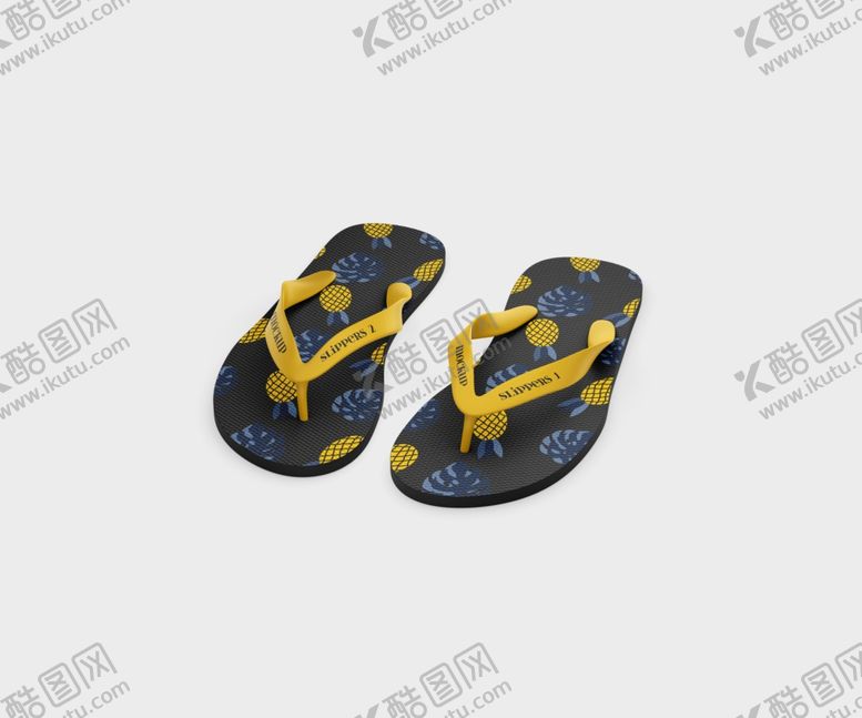 编号：95606502191333051079【酷图网】源文件下载-拖鞋样机