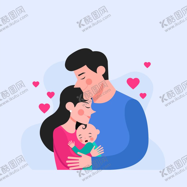 编号：93120409250919198435【酷图网】源文件下载-三口之家