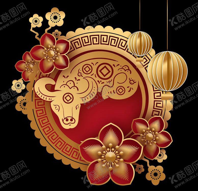 编号：62722004200538558519【酷图网】源文件下载-新年元素