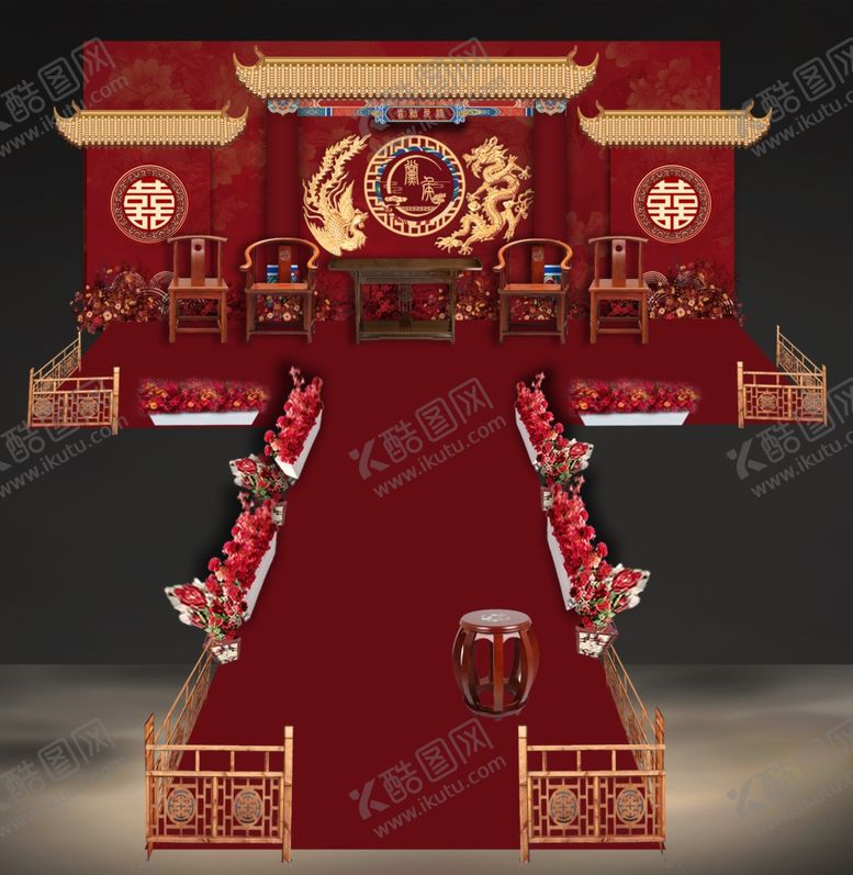 编号：16671402030919326030【酷图网】源文件下载-中式婚礼