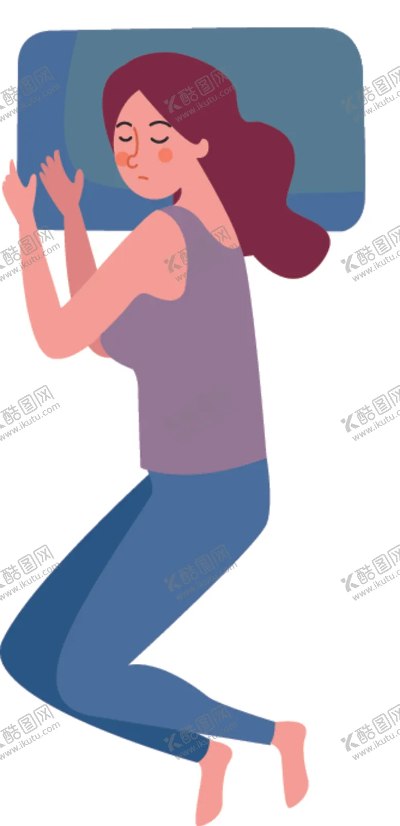 编号：86825304280928242256【酷图网】源文件下载-睡觉姿势