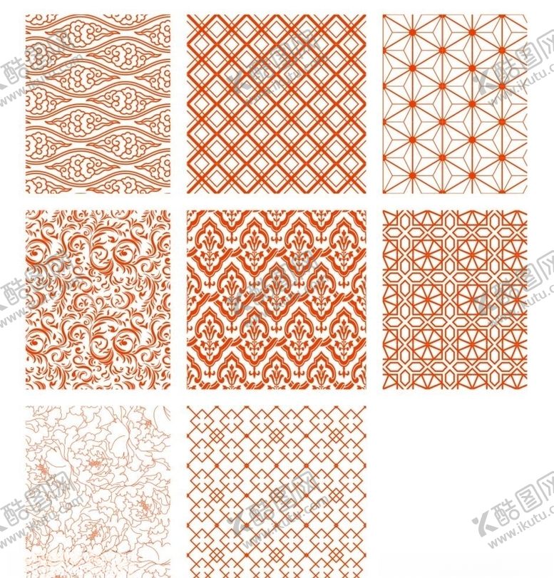编号：48385010302230257896【酷图网】源文件下载-中式纹理
