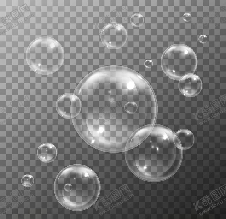 编号：29690910301422152916【酷图网】源文件下载-透明泡泡