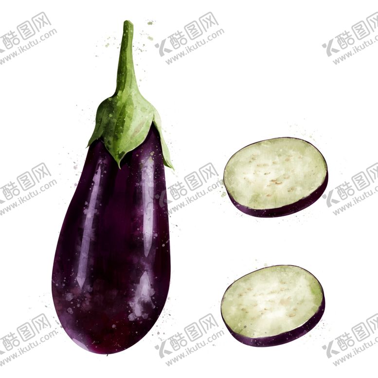 编号：63683409260647179857【酷图网】源文件下载-手绘彩色蔬菜免扣素材图片