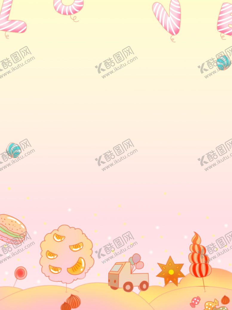 编号：61326609281736503218【酷图网】源文件下载-温暖糖果背景