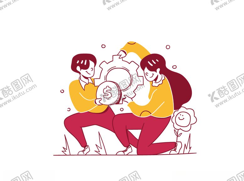 编号：36491804300102187025【酷图网】源文件下载-商务插画
