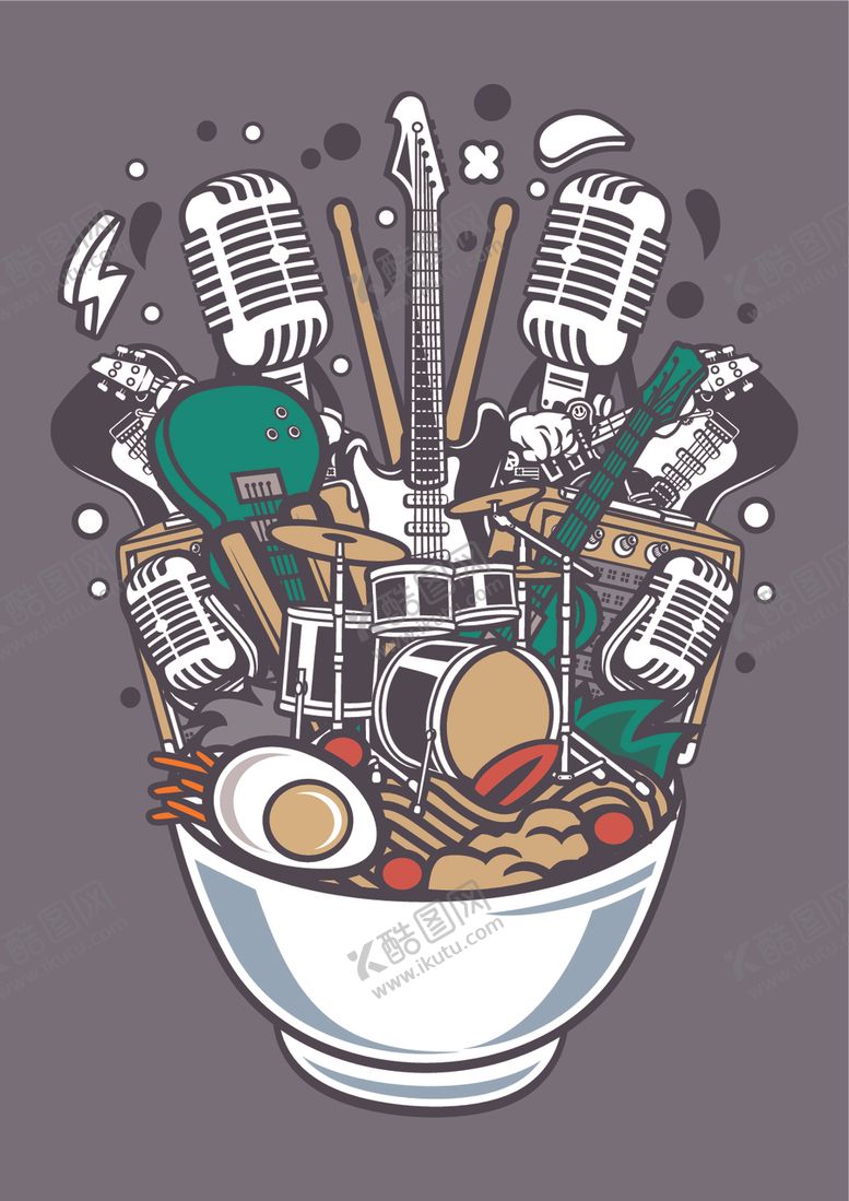 编号：53097309262300196496【酷图网】源文件下载-嘻哈创意卡通印花图案