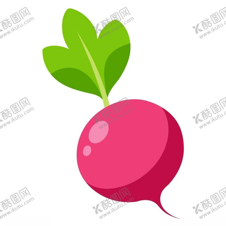 编号：20756302250447363840【酷图网】源文件下载-简易的卡通风格的萝卜