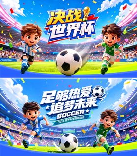 足球世界杯联赛比赛绿荫场主画面背景板
