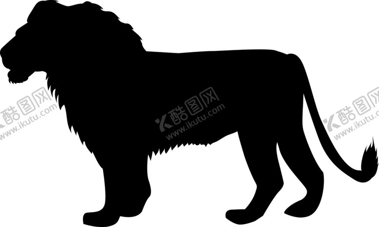 编号：40335604240227396574【酷图网】源文件下载-动物剪影