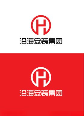 安装集团标识设计