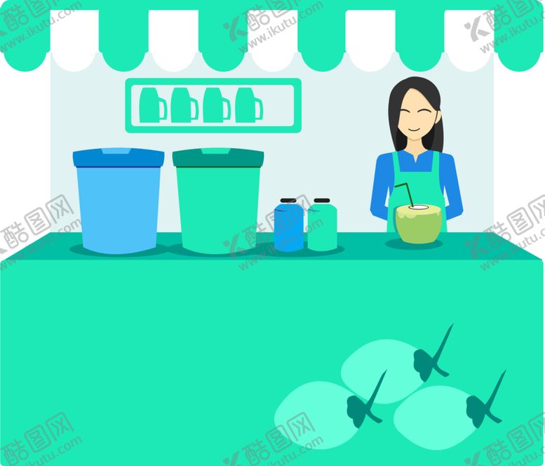 编号：97991310020201006478【酷图网】源文件下载-椰子销售