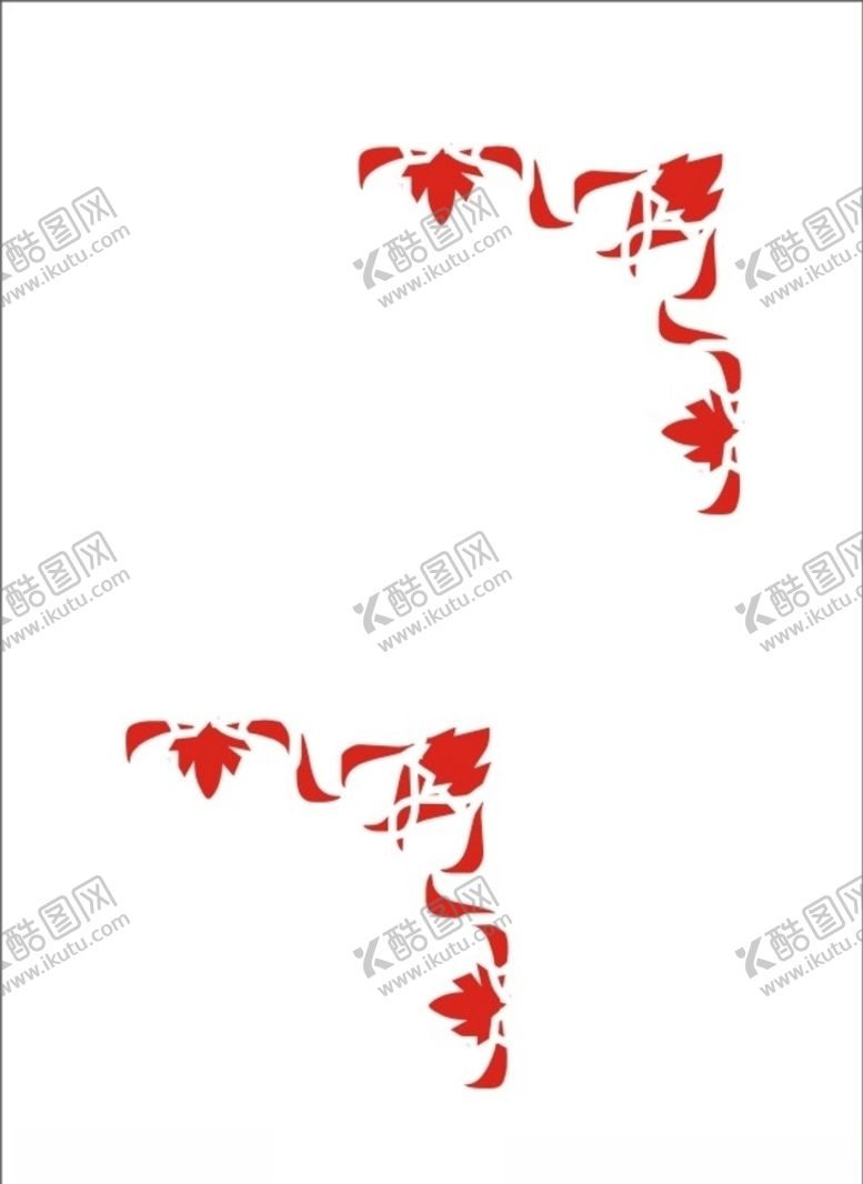 编号：73957807040954544017【酷图网】源文件下载-花纹角花边角镂空