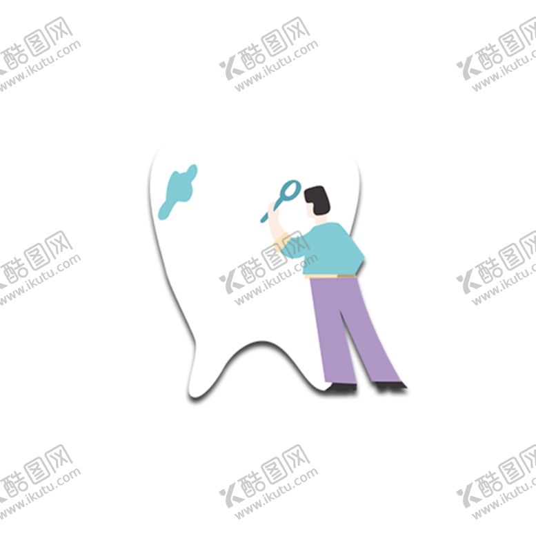 编号：93605805112201168343【酷图网】源文件下载-检查牙齿