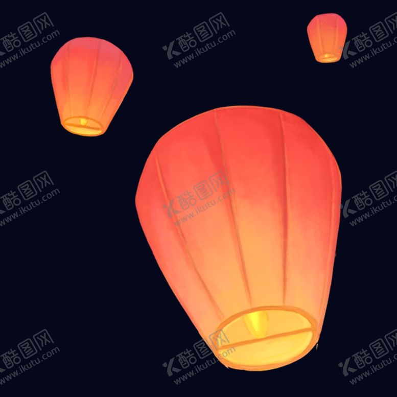 编号：81040309280124151757【酷图网】源文件下载-孔明灯