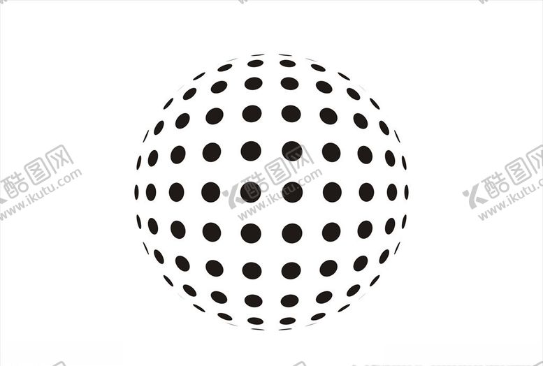 编号：24814209121429034910【酷图网】源文件下载-波点球体
