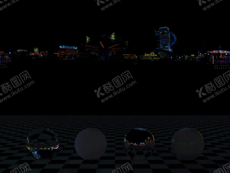 编号：25597310161623147851【酷图网】源文件下载-C4D城市街道贴图HDR贴图