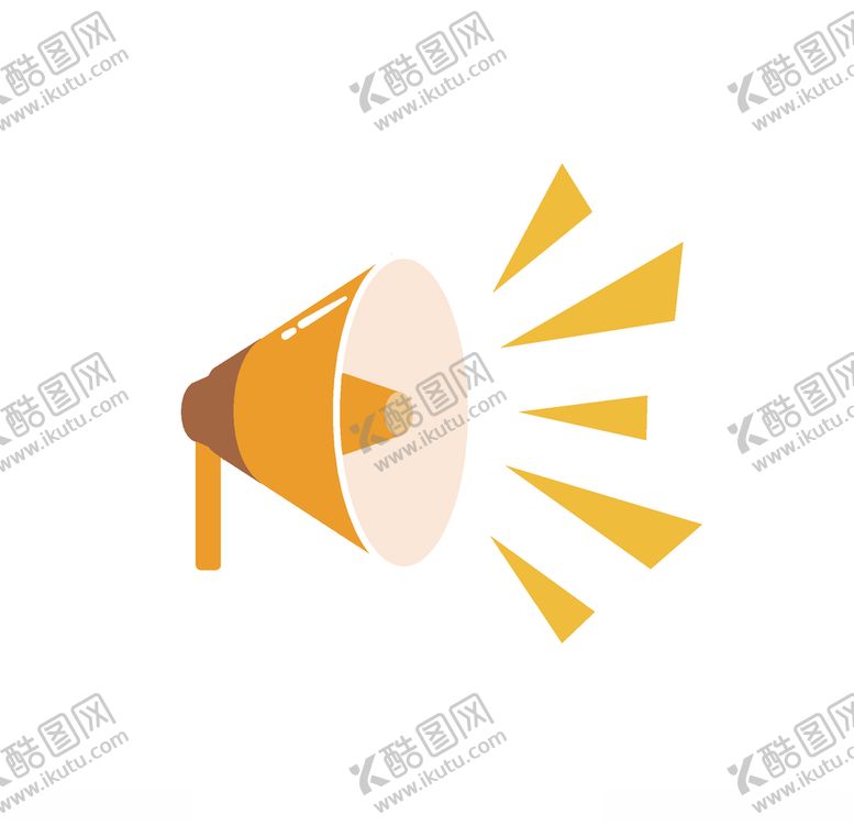 编号：11857709280502441164【酷图网】源文件下载-扬声器呼喊卡通夸张喇叭