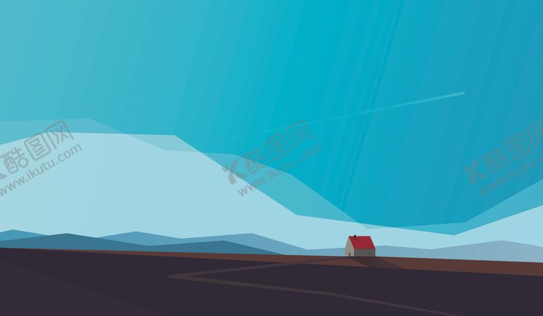 编号：96611310120809203473【酷图网】源文件下载-卡通风景