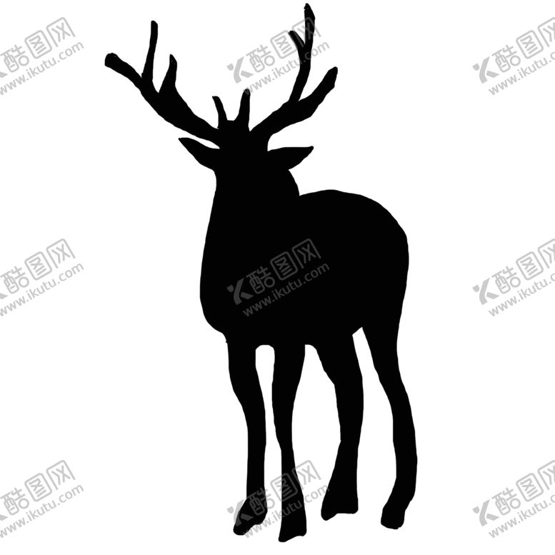 编号：61035107060018184779【酷图网】源文件下载-动物剪影
