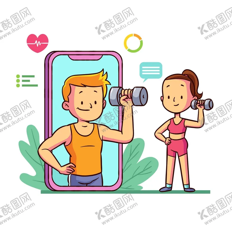 编号：87304609182230580648【酷图网】源文件下载-运动健身人物