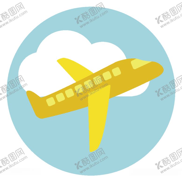 编号：92364405101940101848【酷图网】源文件下载-飞机图标