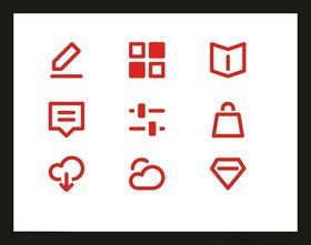 网站UI图标