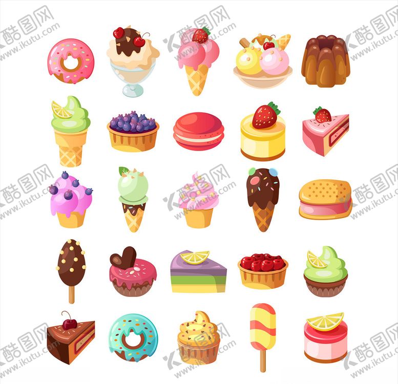 编号：19303809210357038574【酷图网】源文件下载-冰淇淋