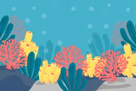海底世界大洋水下景