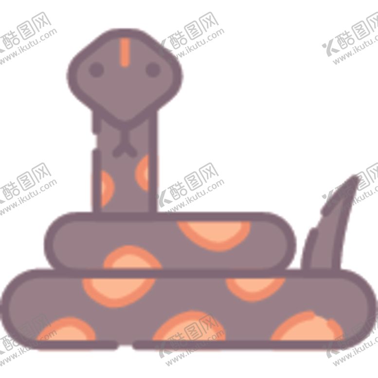 编号：45016307012026511094【酷图网】源文件下载-简笔动物矢量插画
