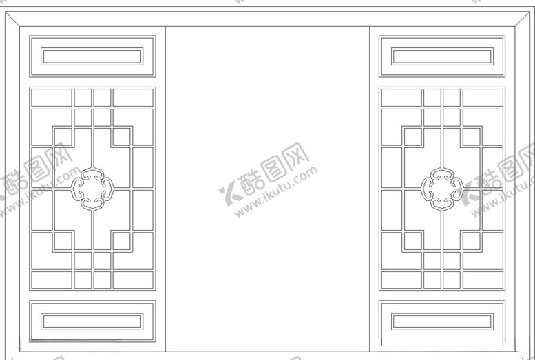 编号：80234106191557087457【酷图网】源文件下载-镂空花图案