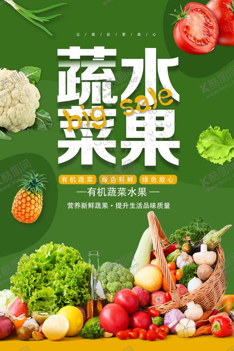 编号：73840910091043570728【酷图网】源文件下载-水果蔬菜海报