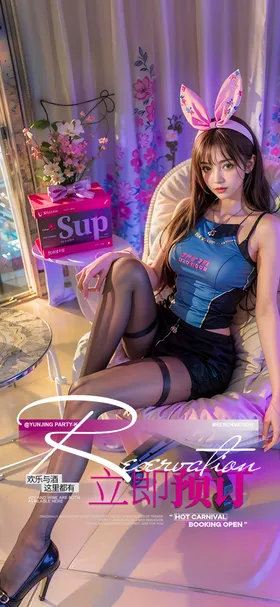 酒吧邀约预订海报