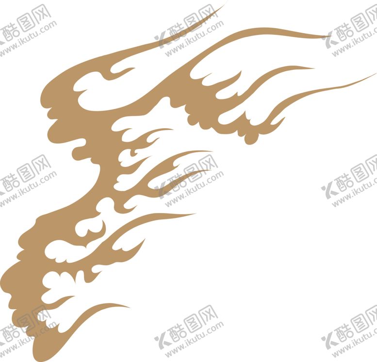 编号：17251202030028145457【酷图网】源文件下载-火纹古火图案 