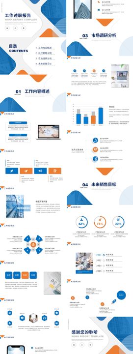 商业分析报告ppt模板