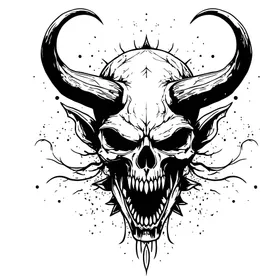 恶魔骷髅头