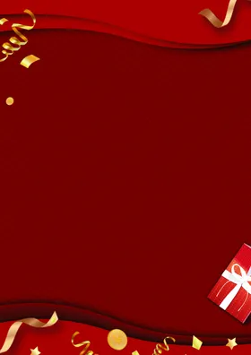 红色背景企业主会议