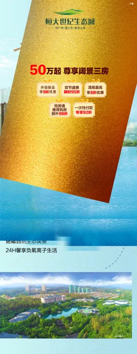 地产项目买点长图