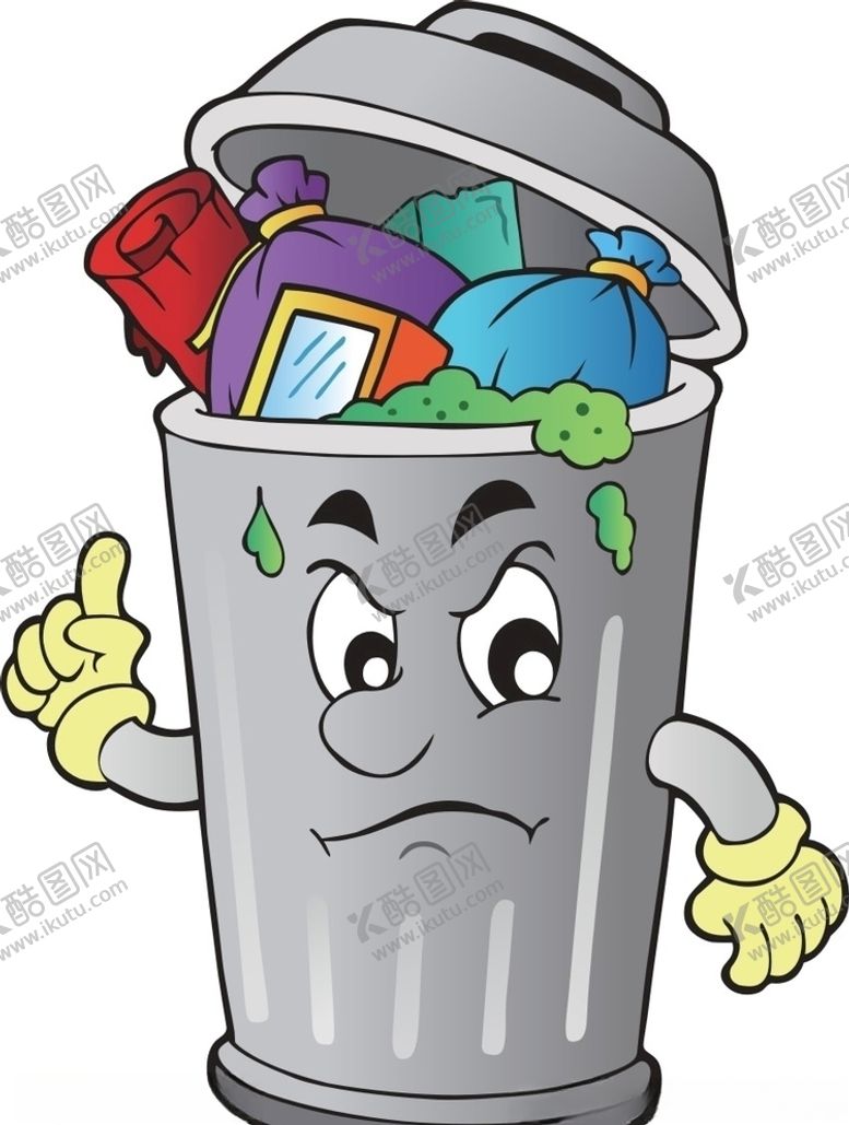 编号：34095209091107372947【酷图网】源文件下载-垃圾桶