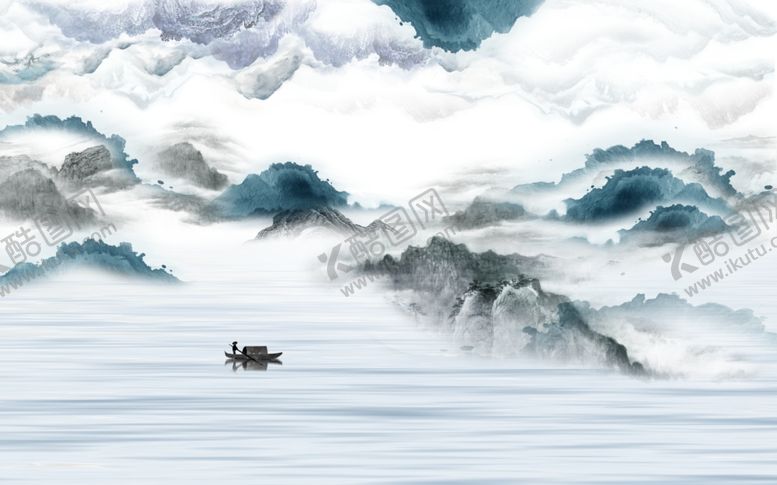 编号：17196105030902423272【酷图网】源文件下载-山水画