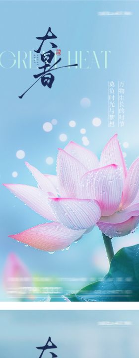 节气朋友圈海报