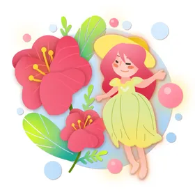 春暖花开海报展板天促销广告季卖场装饰展架