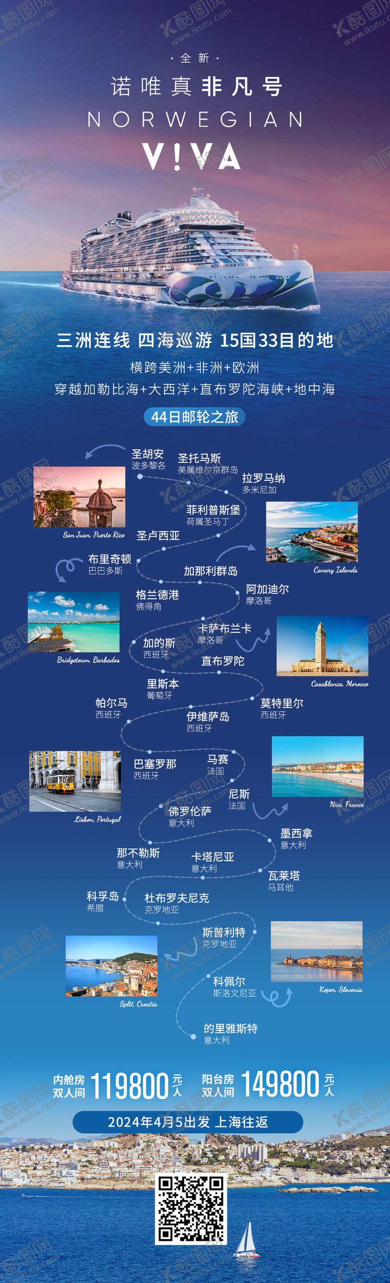 编号：54298206301129019580【酷图网】源文件下载-三洲旅游长图