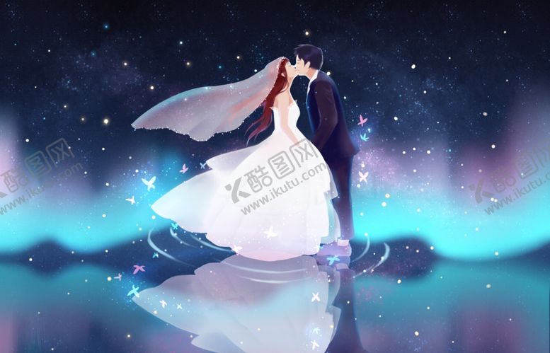 编号：87720609230745182273【酷图网】源文件下载-卡通情侣头像图片