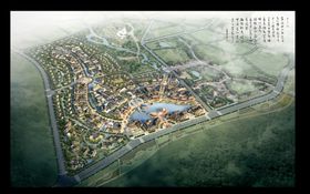 楼盘景观鸟瞰