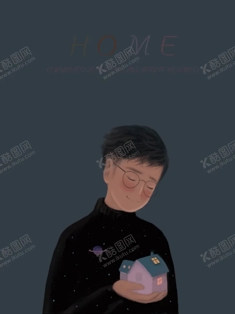 编号：84965406280827206624【酷图网】源文件下载-夜晚插画海报