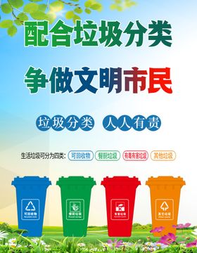 垃圾分类环境创卫