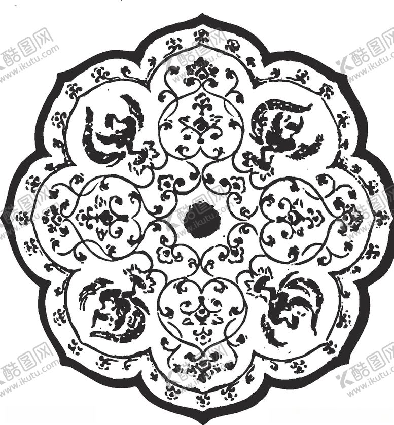 编号：86319209290028315526【酷图网】源文件下载-镂空花图案