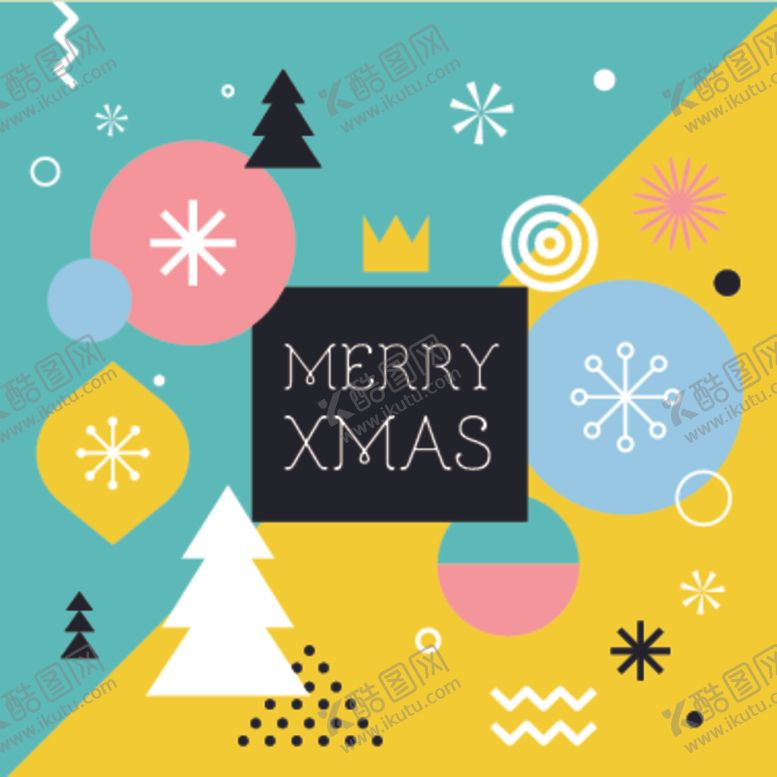 编号：23828109290556533008【酷图网】源文件下载-小清新圣诞节创意图案