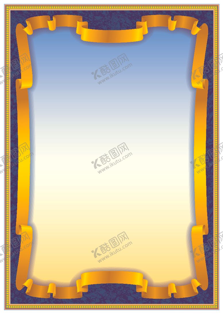 编号：49777309150743198459【酷图网】源文件下载-证书模板